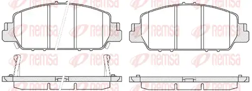 накладки REMSA 1548.02