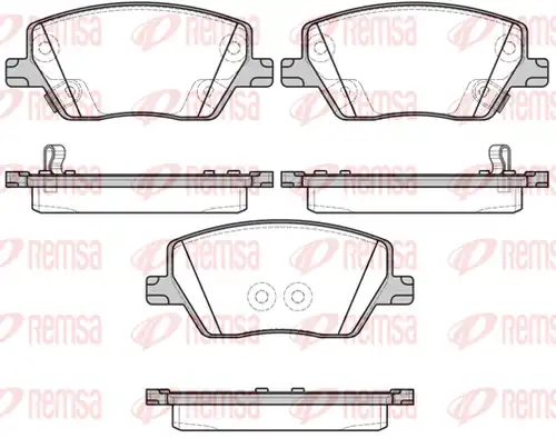 накладки REMSA 1695.02