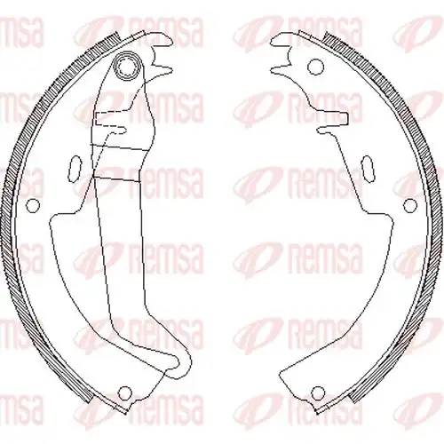 спирачна челюст REMSA 4010.00