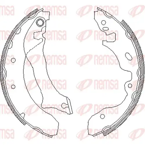 спирачна челюст REMSA 4042.00