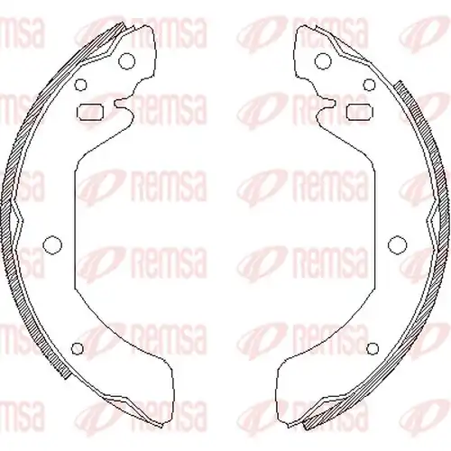 спирачна челюст REMSA 4052.00