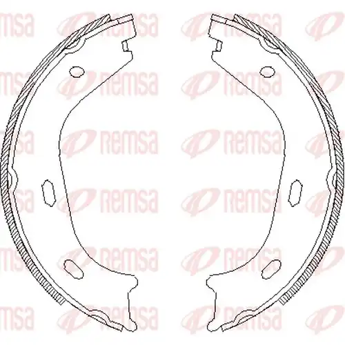 Cпирачна челюст, ръчна спирачка REMSA 4058.01
