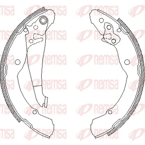 спирачна челюст REMSA 4082.00