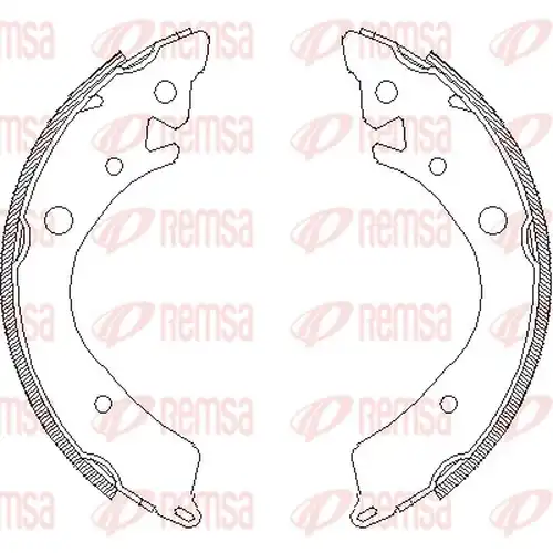 спирачна челюст REMSA 4084.00