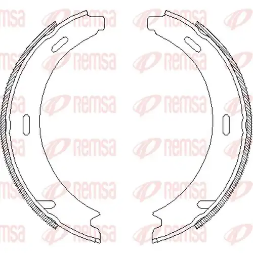 Cпирачна челюст, ръчна спирачка REMSA 4093.01
