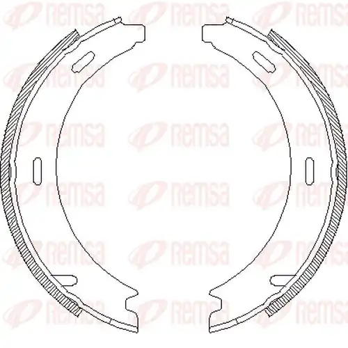 Cпирачна челюст, ръчна спирачка REMSA 4094.01