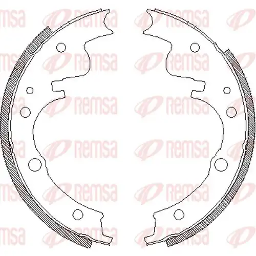 спирачна челюст REMSA 4104.00