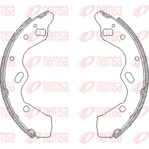 спирачна челюст REMSA 4110.00