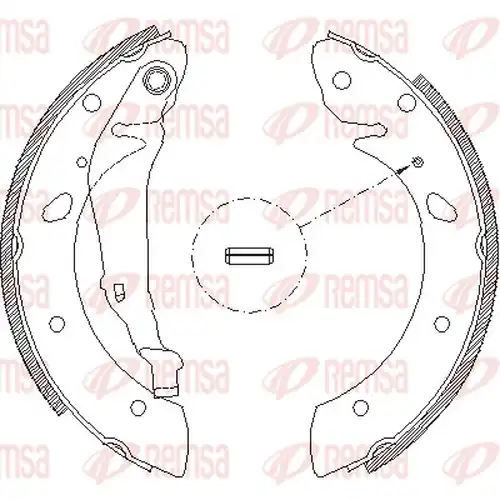 спирачна челюст REMSA 4113.00