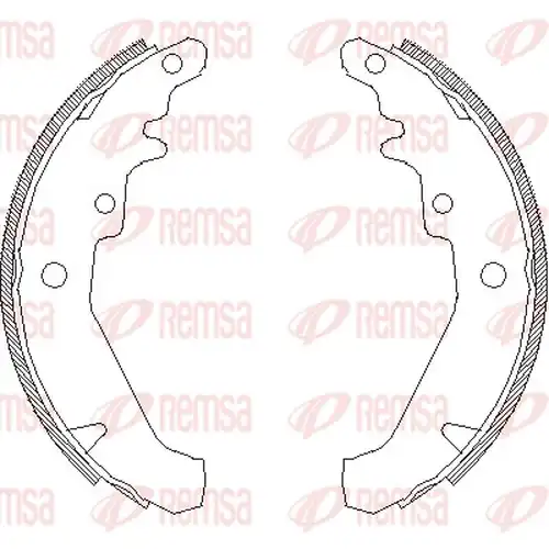спирачна челюст REMSA 4139.00