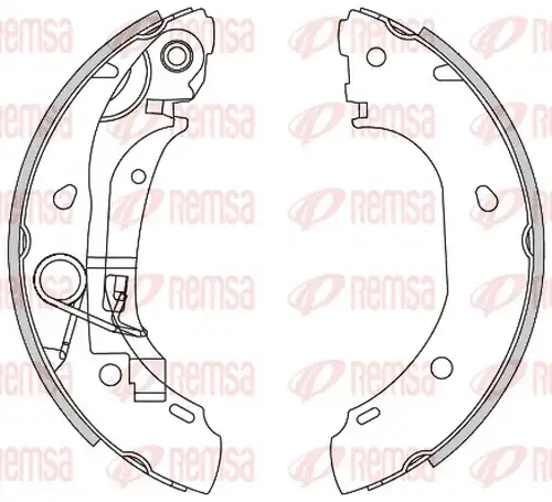 спирачна челюст REMSA 4163.00