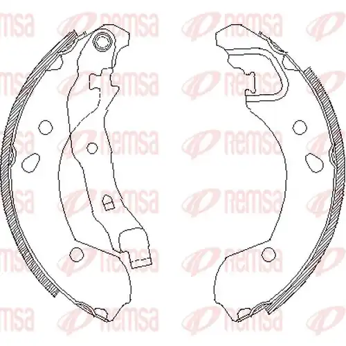 спирачна челюст REMSA 4168.00