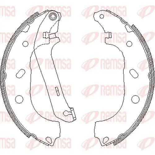 спирачна челюст REMSA 4170.00