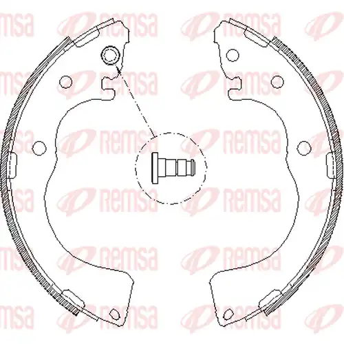 спирачна челюст REMSA 4171.00