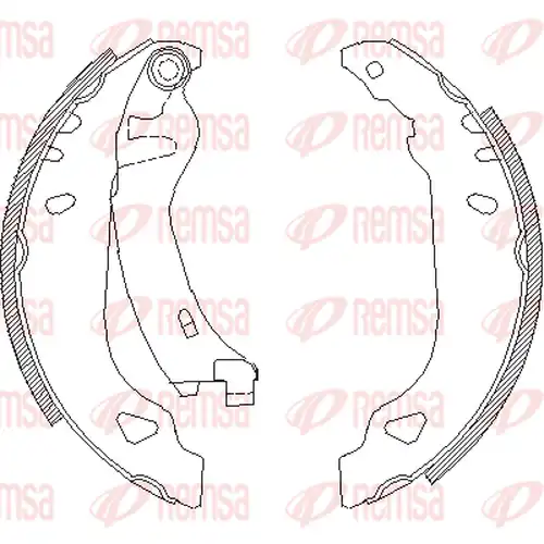 спирачна челюст REMSA 4179.01