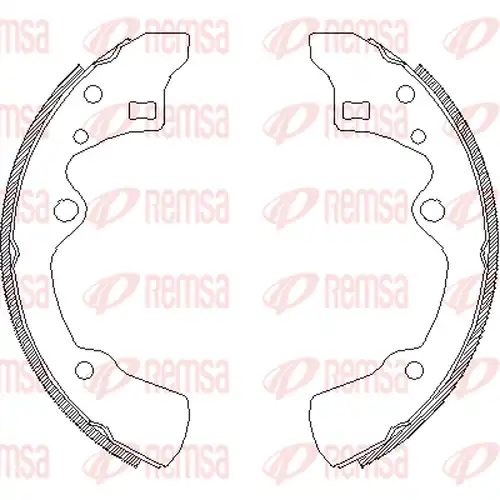 спирачна челюст REMSA 4183.00