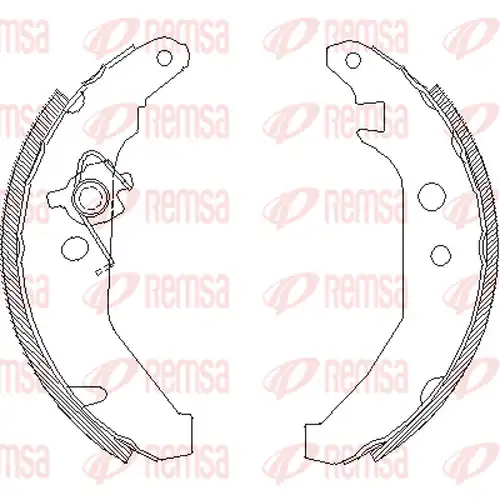 спирачна челюст REMSA 4185.00