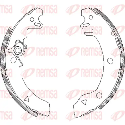 спирачна челюст REMSA 4186.00