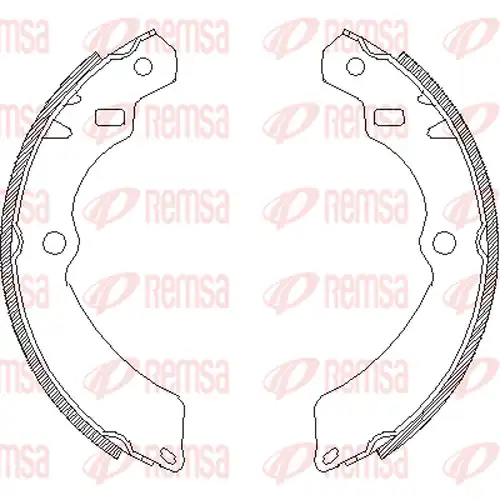 спирачна челюст REMSA 4196.00