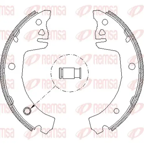спирачна челюст REMSA 4198.00