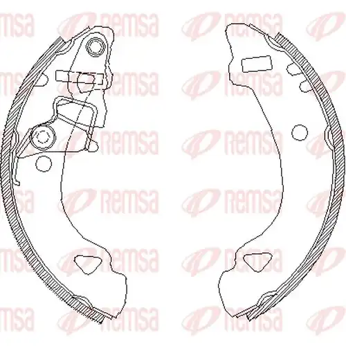 спирачна челюст REMSA 4303.00