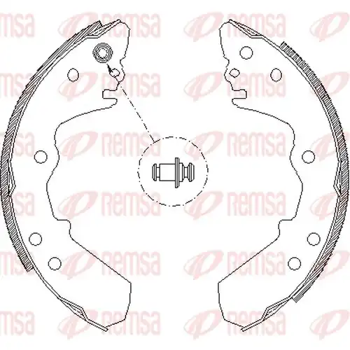 спирачна челюст REMSA 4316.00