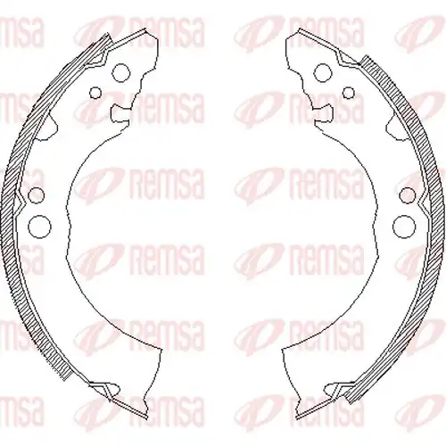 спирачна челюст REMSA 4331.00
