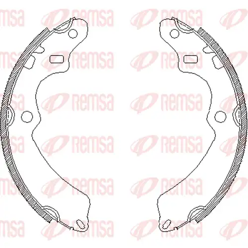 спирачна челюст REMSA 4347.00