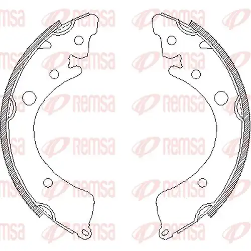 спирачна челюст REMSA 4350.00