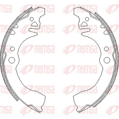 спирачна челюст REMSA 4374.00