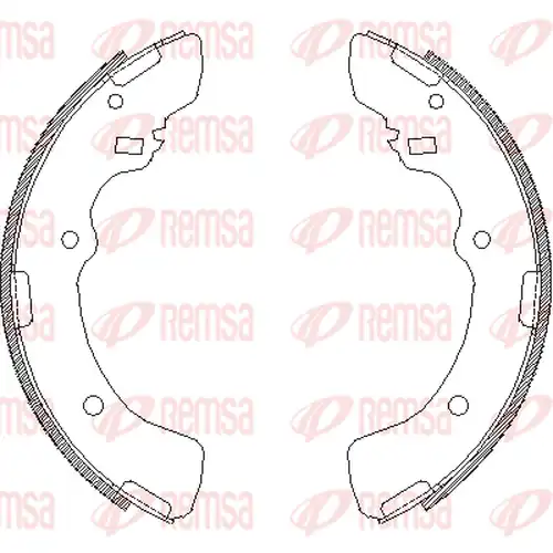спирачна челюст REMSA 4379.00