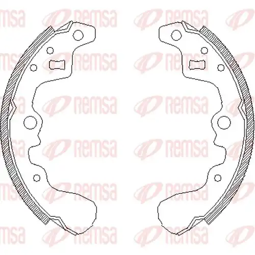 спирачна челюст REMSA 4385.00