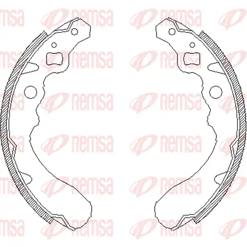 спирачна челюст REMSA 4390.00