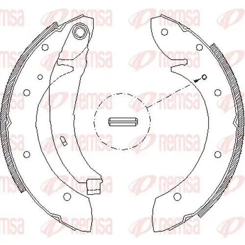 спирачна челюст REMSA 4396.02