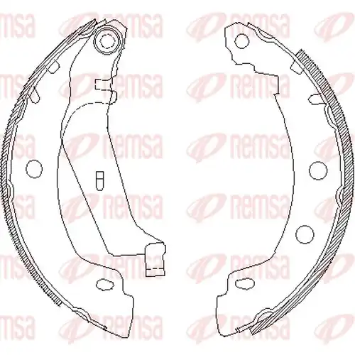 спирачна челюст REMSA 4416.01