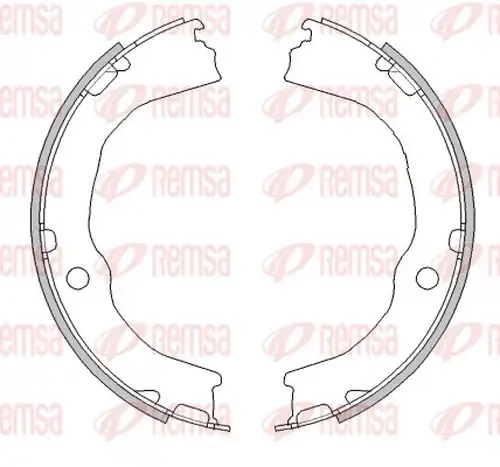 Cпирачна челюст, ръчна спирачка REMSA 4481.00