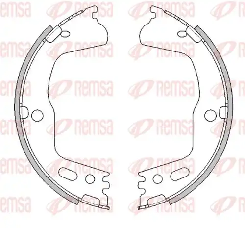 Cпирачна челюст, ръчна спирачка REMSA 4494.00