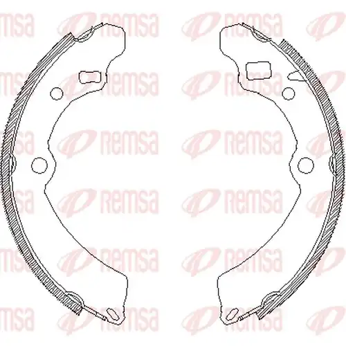 спирачна челюст REMSA 4504.00