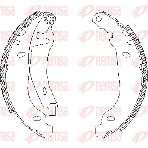 спирачна челюст REMSA 4506.01
