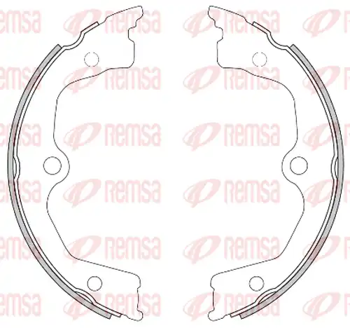 Cпирачна челюст, ръчна спирачка REMSA 4626.00