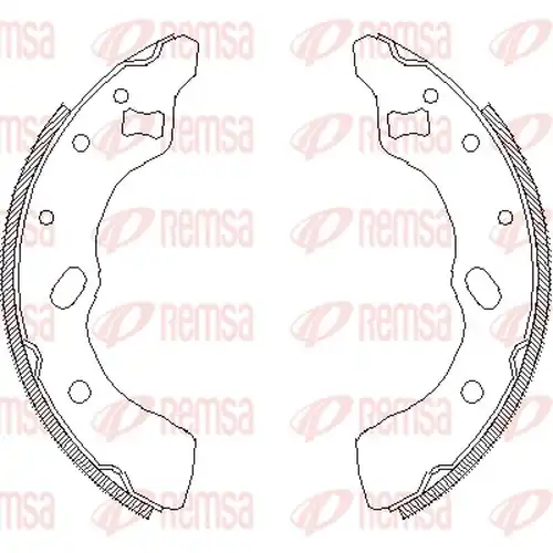спирачна челюст REMSA 4639.00