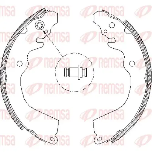 спирачна челюст REMSA 4646.00