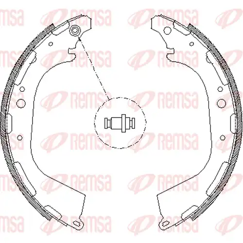 спирачна челюст REMSA 4650.00