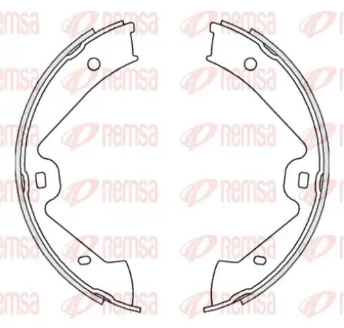 Cпирачна челюст, ръчна спирачка REMSA 4675.00