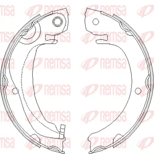 Cпирачна челюст, ръчна спирачка REMSA 4680.00