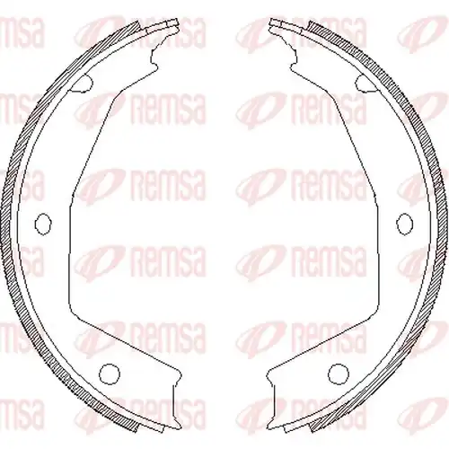 Cпирачна челюст, ръчна спирачка REMSA 4705.00