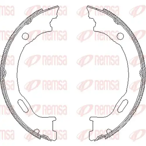 Cпирачна челюст, ръчна спирачка REMSA 4707.01