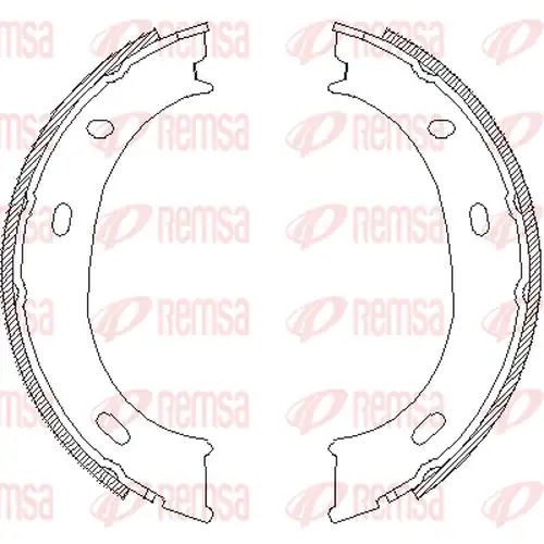Cпирачна челюст, ръчна спирачка REMSA 4710.01