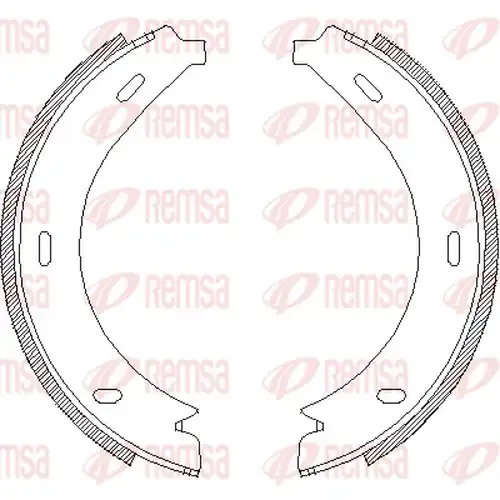 Cпирачна челюст, ръчна спирачка REMSA 4713.01