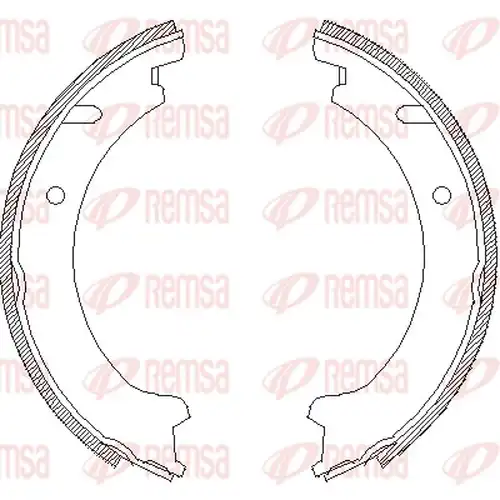 Cпирачна челюст, ръчна спирачка REMSA 4721.00